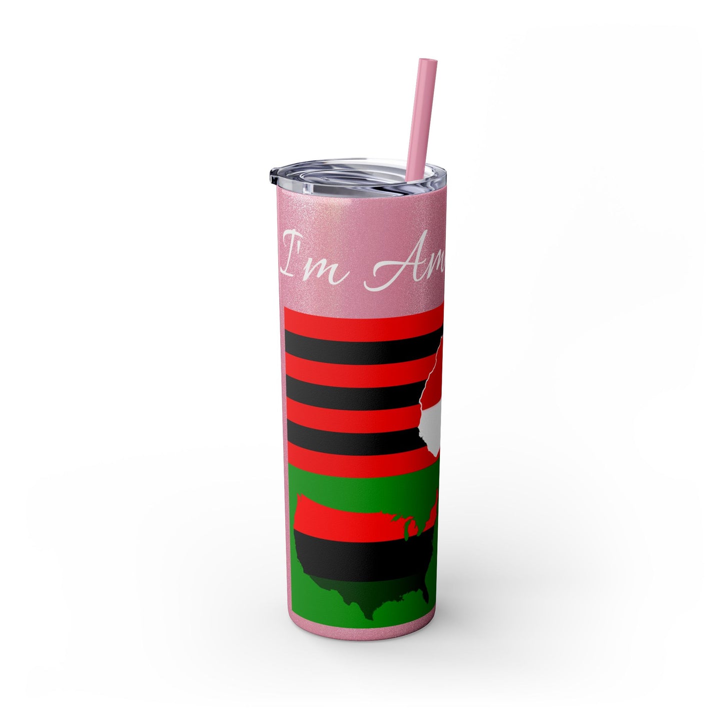 Skinny Tumbler with Straw, 20oz