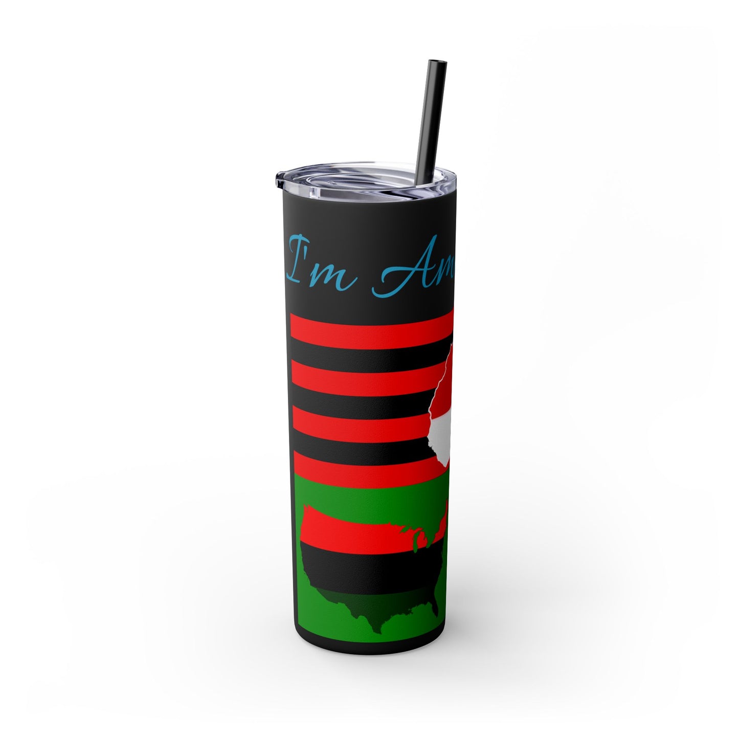 Skinny Tumbler with Straw, 20oz