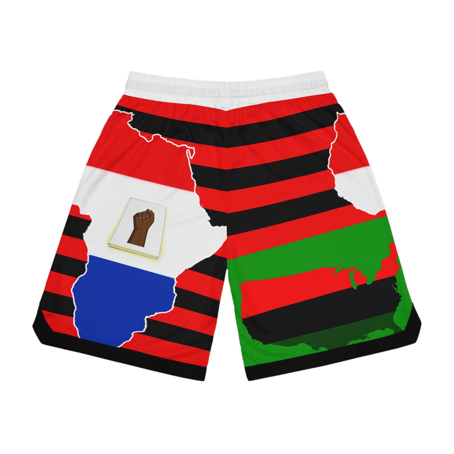 Basketball Rib Shorts (AOP)